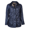 Barbour Women's Beadnell Waxed Jacket Navy