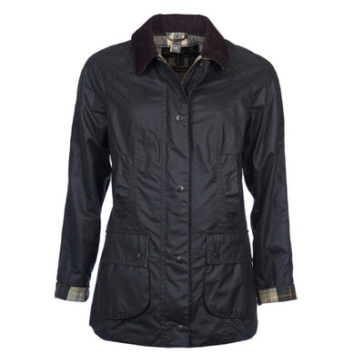 Barbour Women's Beadnell Waxed Jacket Sage