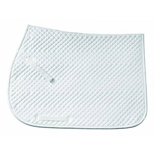 Centaur Cotton Circuit Jumping Square Pad White