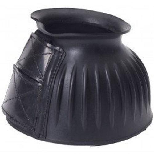 Centaur Heavy Duty Double Velcro Bell Boots Black