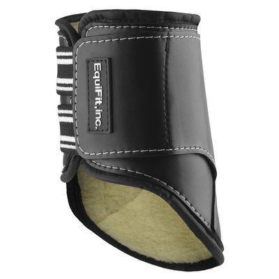 EquiFit SheepsWool MultiTeq Hind Tendon Boot Black