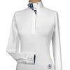 Essex Classics Girl's Wrap Collar Talent Yarn Long Sleeve Show Shirt