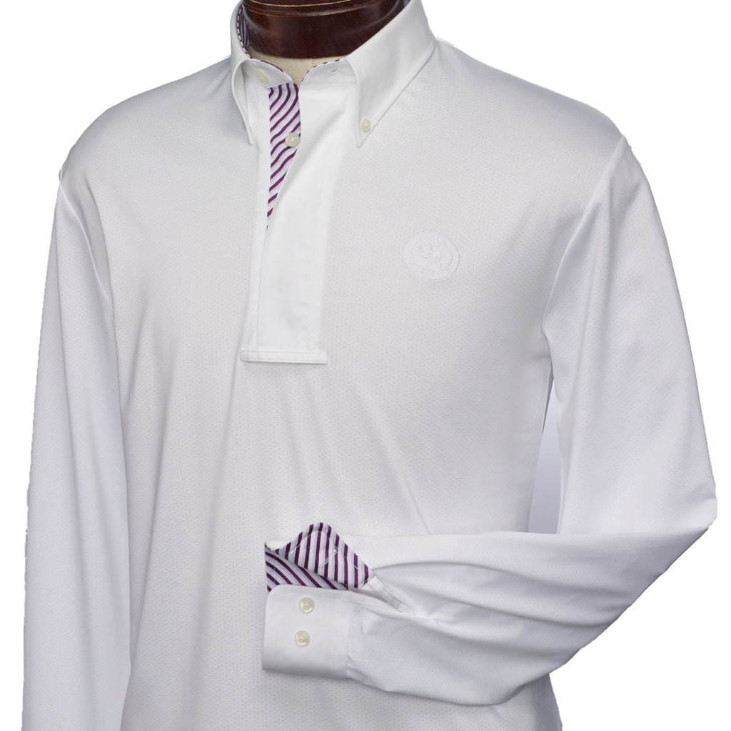 Essex Classics Men's Talent Yarn Long Sleeve Show Shirt