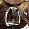 Flex-On Aluminum Inclined Ultra-Grip Stirrup on Saddle