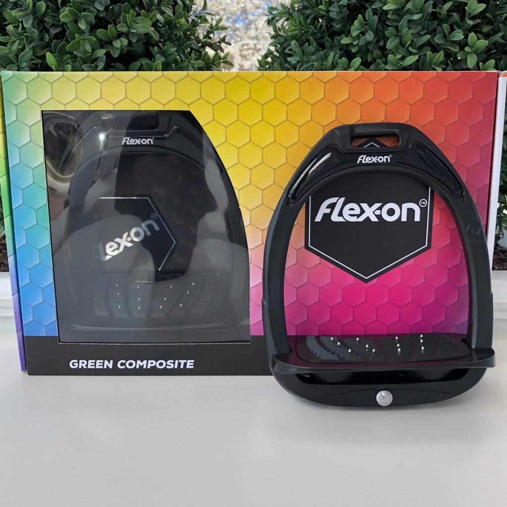 Flex-On Green Composite Inclined Ultra-Grip Stirrup Box
