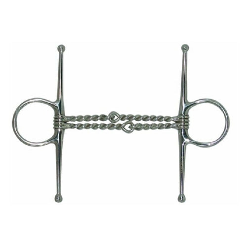 Full Cheek Double Twisted Snaffle Bit