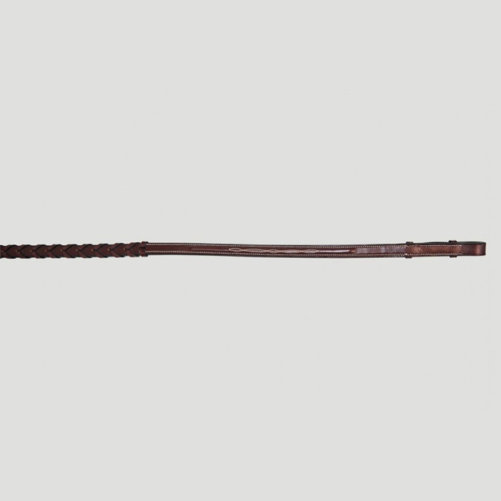 Hadfield's Raised Fancy Stitched Laced Reins