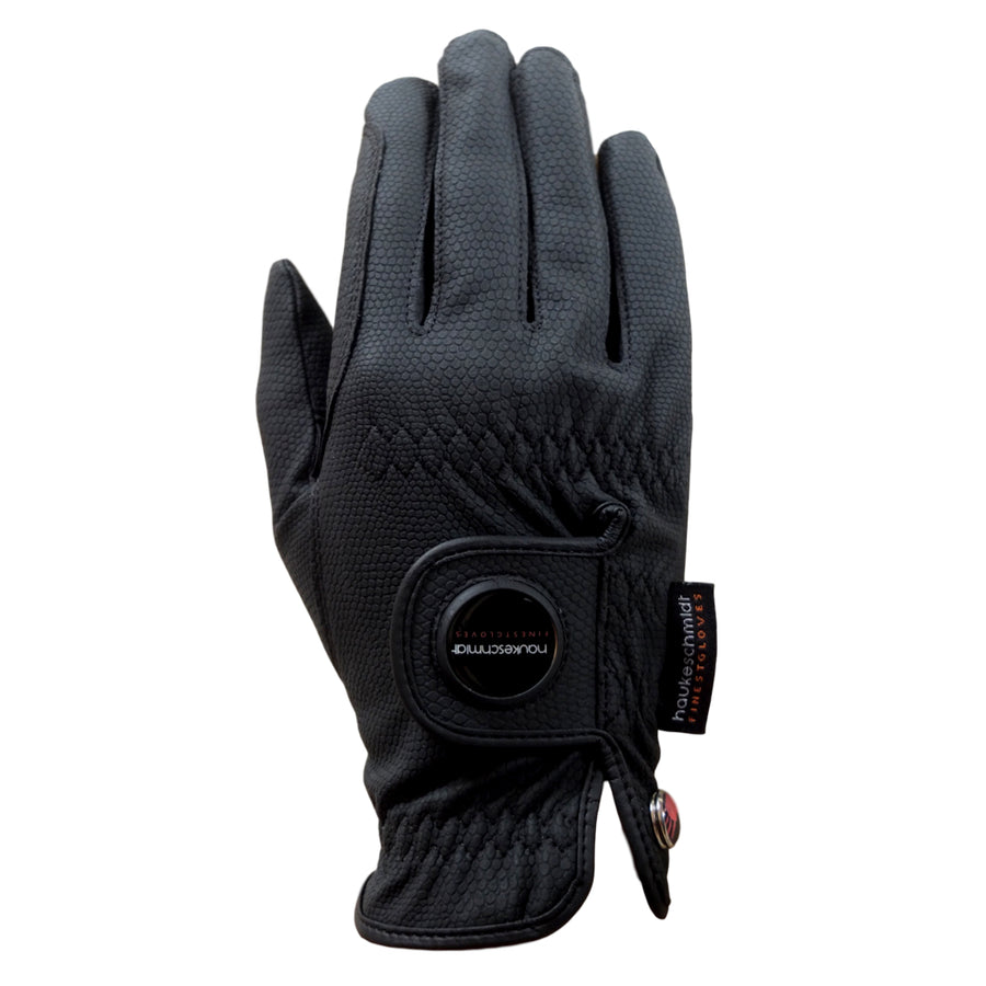 Hauke Schmidt Nordic Dream Winter Riding Gloves Black