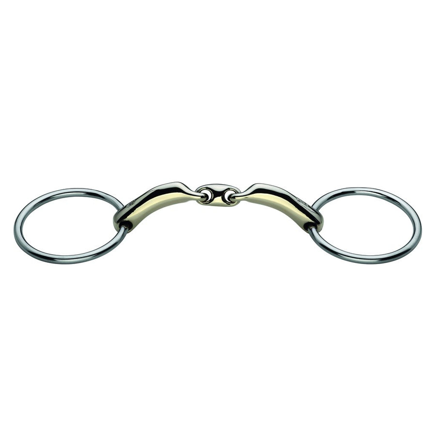 Herm Sprenger Novocontact Double Jointed Loose Ring Snaffle Bit