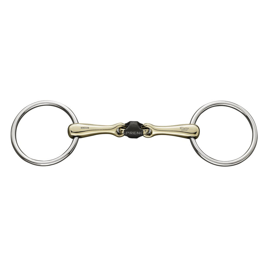 Herm Sprenger WH Ultra Double Jointed Loose Ring Soft Snaffle Bit Sensogan