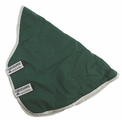 Horseware Rambo Original with Leg Arches Turnout Blanket Attachable 150g Lite Hood Green with Silver