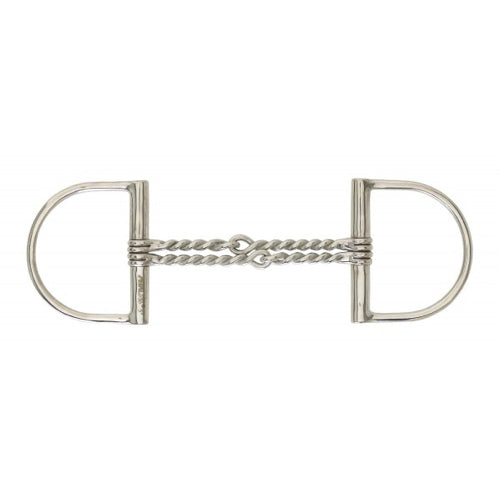 Hunter Dee Double Twisted Wire Snaffle Bit
