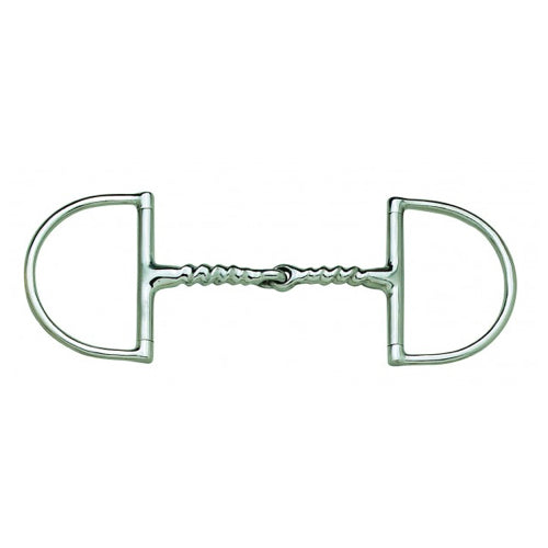 Hunter Dee Jointed Corkscrew Snaffle Bit