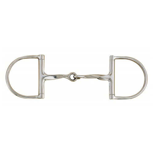 Hunter Dee Slow Twist Snaffle Bit
