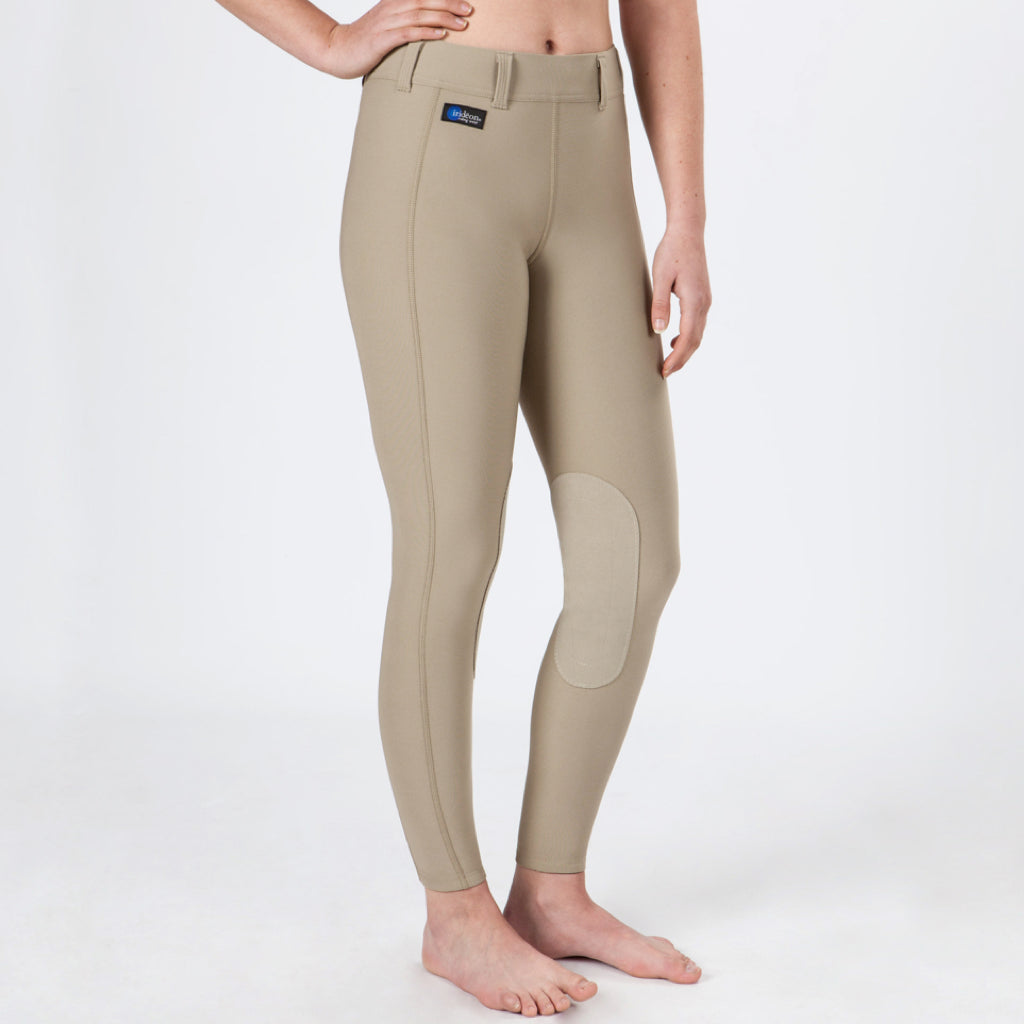 Irideon Kid's Issential Riding Tight Chambray Tan