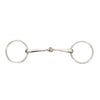 Loose Ring Medium Weight Jointed Hollow Mouth Snaffle Bit