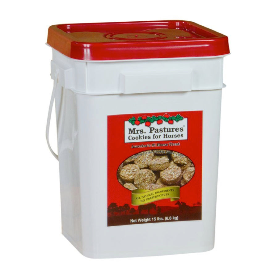 Mrs. Pastures Horse Cookies Bucket 15 lb