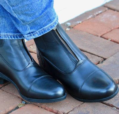 Ariat Women's Heritage IV Zip Paddock Boot Black