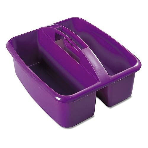 Plastic Grooming Tote Purple