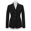 RJ Classics Women's Monterey 3-Button Softshell Show Coat Black