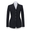 RJ Classics Women's Victory 4-Button Softshell Show Coat Black
