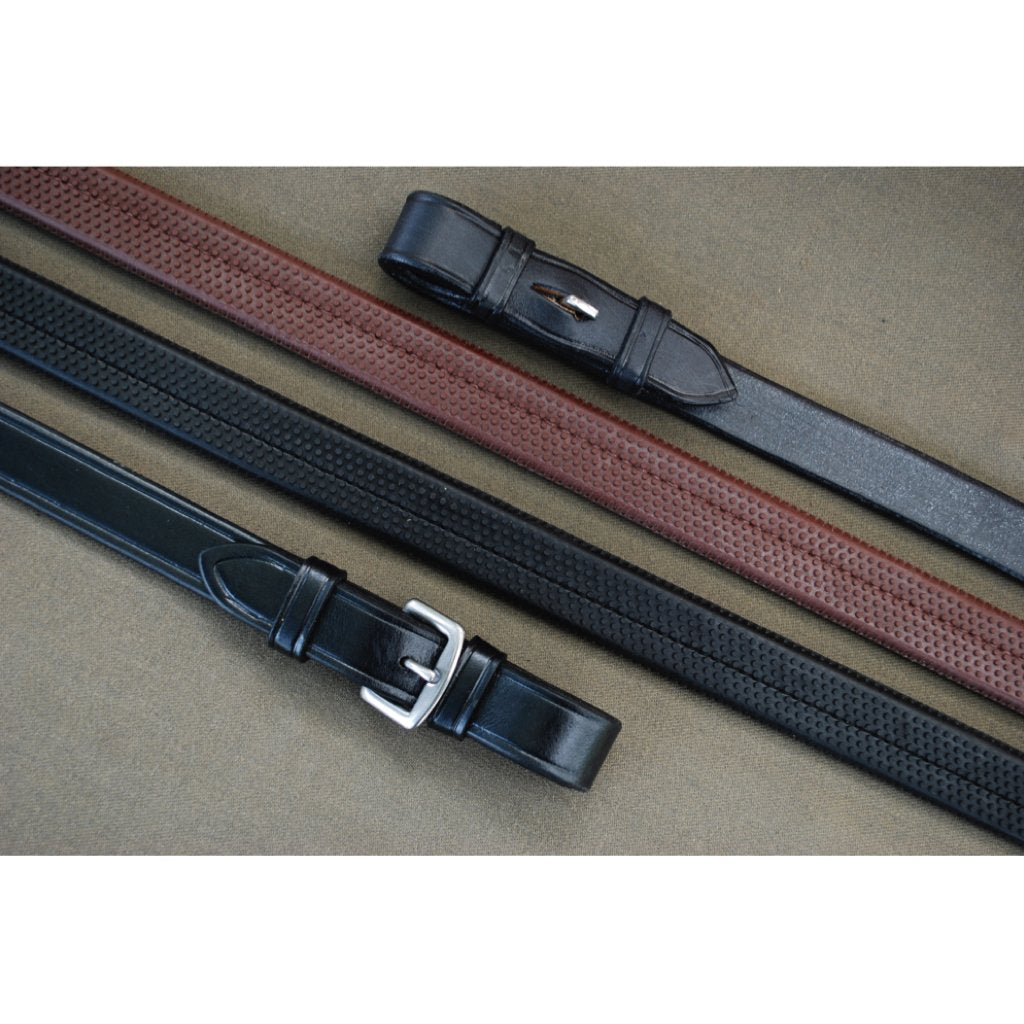 Red Barn Flat Rubber Reins