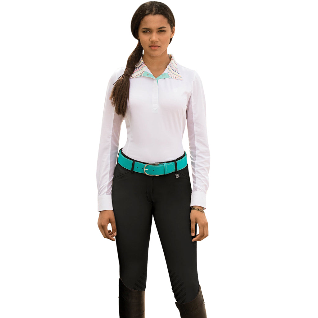 Romfh Women's Sarafina Knee Patch Grip Breech Black