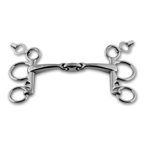 Stubben EZ Control Double Jointed Pelham Bit