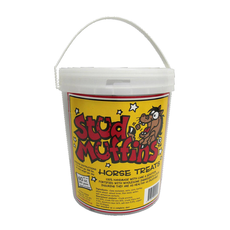 Stud Muffins Horse Treats 60 oz Bucket