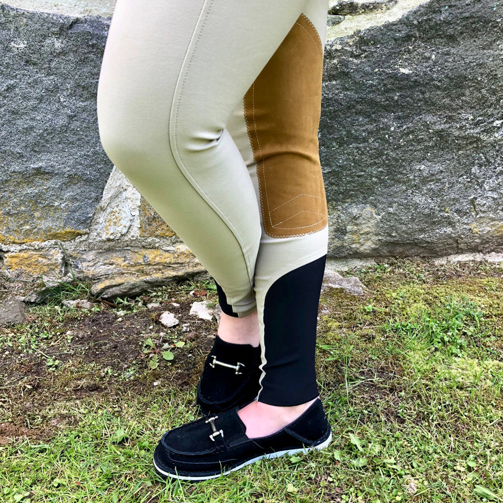 Tailored Sportsman Women's Front Zip Trophy Hunter Breech with Boot Socks Stretch Panel