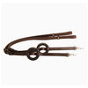 Tory Adjustable Leather Side Reins with Donut Havana