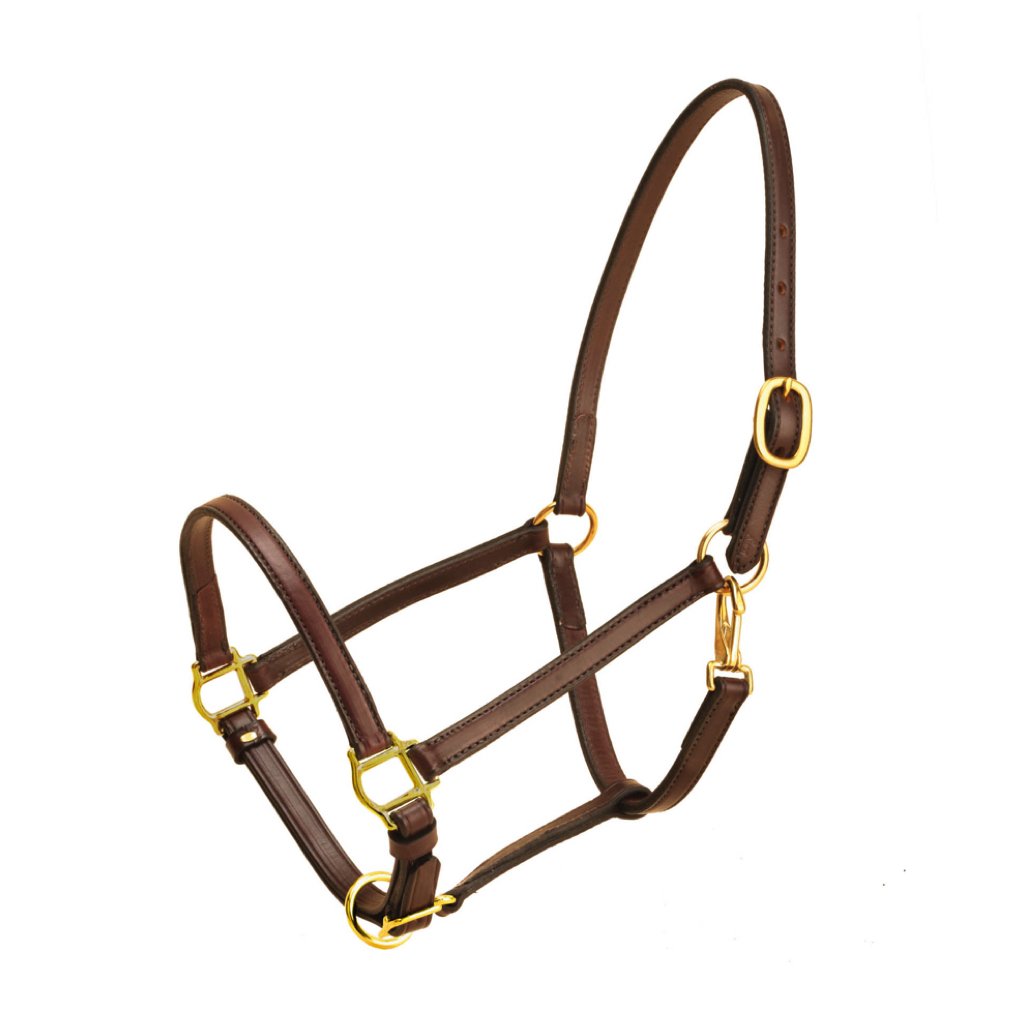 Tory Narrow Leather Halter