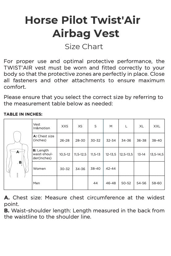 Horse Pilot Twist'Air Safety Vest