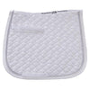 USG Dressage Quilted Square Pad White