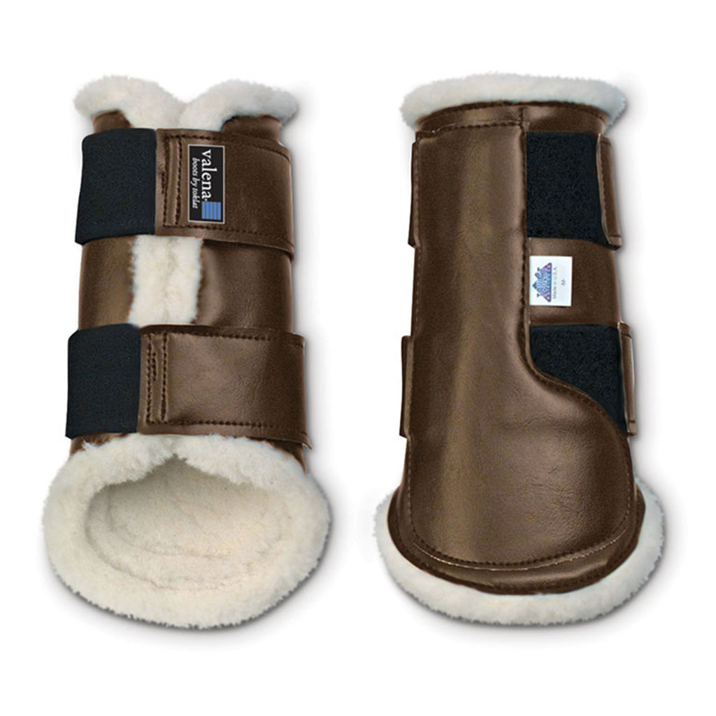 Valena Hind Tendon Boots Brown