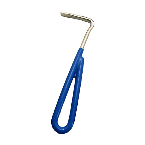 Vinyl Coated Hoof Pick Blue