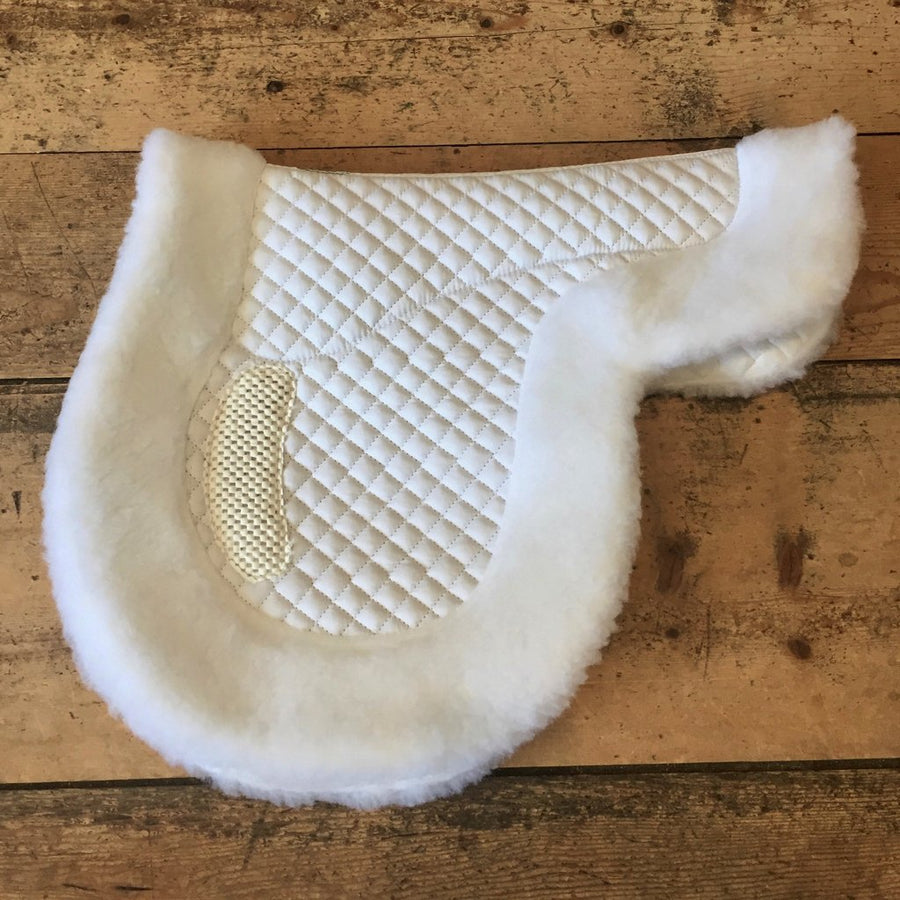 Wilker's Olympic Gripper Fleece Edge Close Contact Shaped Show Pad